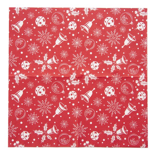 Servírovací ubrousky vánoční čas