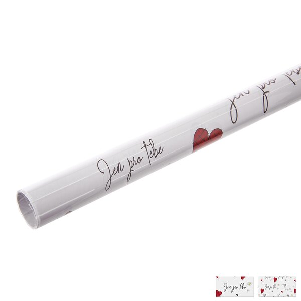 Balicí papír Jen pro tebe 100x70 cm 2 ks