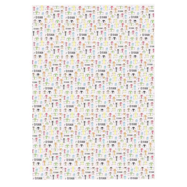 Balicí papír Čo to bude 100x70 cm 2 ks