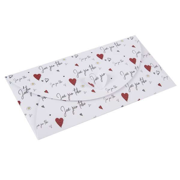Papírová obálka Jen pro tebe