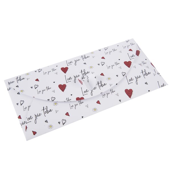 Papírová obálka Len pro teba