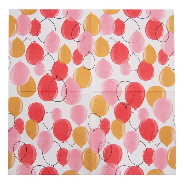 Servírovací ubrousky balónky