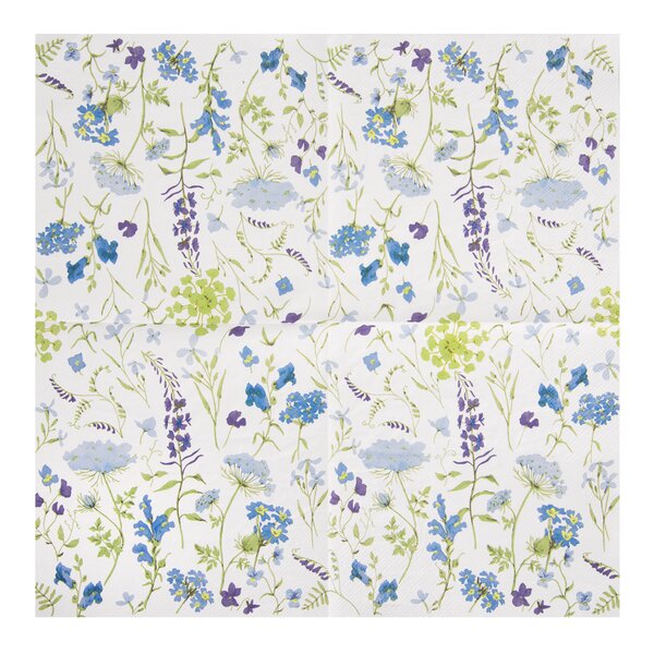 Servírovací ubrousky květy