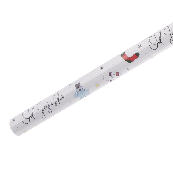 Vánoční balicí papír Od Ježíška 500x70 cm 