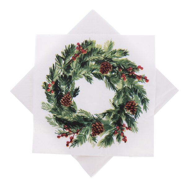 Servírovací ubrousky věnec