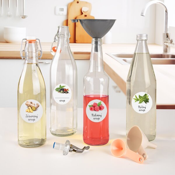 Samolepky na láhve Zázvorový sirup