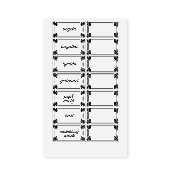 Samolepky na kořenky