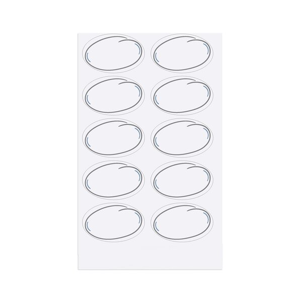 Samolepky na dózy prázdné