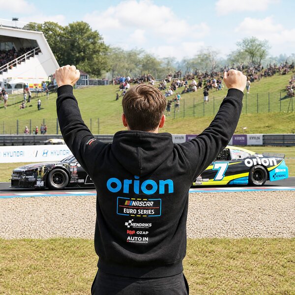Mikina dětská s kapucí Orion NASCAR vel. 7-8 let