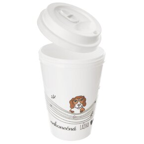 Termohrnek NEKONEČNÁ LÁSKA pes 0,35 l