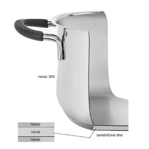 Kastrol DALIE s poklicí 2,6 l