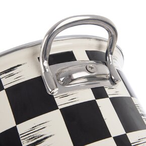 Hrnec ŠACHOVNICE Lem 6,5 l