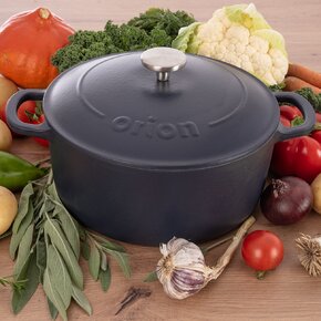 Hrnec s poklicí LITINA SMALT 5,2 l