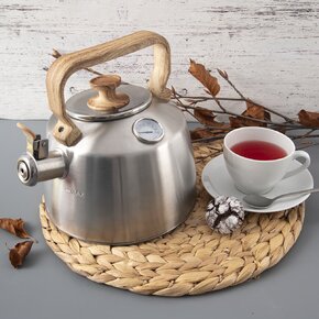 Čajník s píšťalou a teploměrem 3,2 l