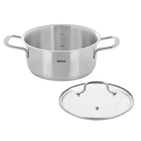 Kastrol ANETT Glass s poklicí 1,4 l