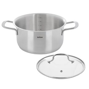 Kastrol ANETT Glass s poklicí 3,1 l