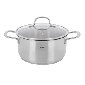 Kastrol ANETT Glass s poklicí 4,6 l