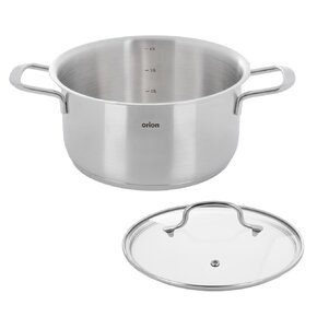 Kastrol ANETT Glass s poklicí 4,6 l