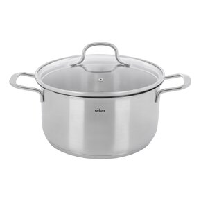 Kastrol ANETT Glass s poklicí 6,4 l