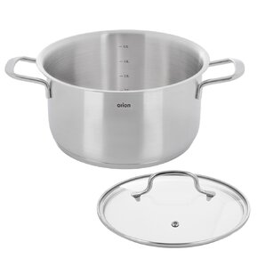 Kastrol ANETT Glass s poklicí 6,4 l