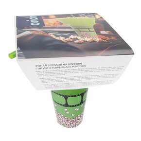 Pohár s miskou a brčkem 0,55 l