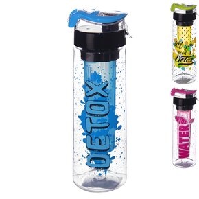 Nápojová láhev s uzávěrem a filtrem DETOX 0,75 l