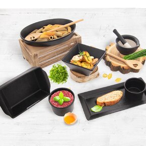 Zapékací miska BLACK 15x15 cm