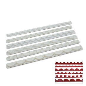 Vykrajovačka na marcipán KRAJKA 6 ks