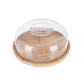 Servírovací prkénko s poklopem pr. 26 cm, v. 9 cm