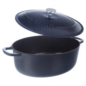 Pekáč s poklopem LITINA SMALT 42x27 cm