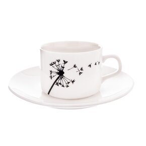 Hrnek s podšálkem Freedom 0,18 l 2 ks