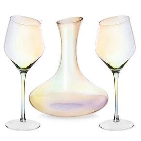 Sada na víno 2 ks s karafou Exclusive Luster