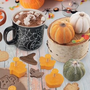 Vykrajovačka s pístem Halloween 4 ks