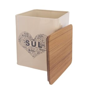 Dóza Sůl SRDCE 11,5x11,5x14 cm