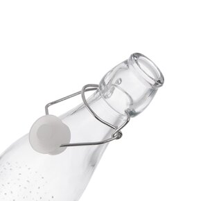 Láhev s klip uzávěrem SNĚHULÁK 0,29 l 