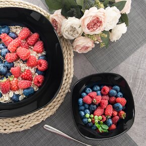 Miska LUNA black 11,5x11,5 cm