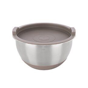 Miska s víčkem BEIGE pr. 15,7 cm