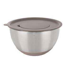 Šlehací mísa s víkem BEIGE pr. 21,7 cm