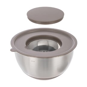 Šlehací mísa s víkem BEIGE pr. 25,7 cm