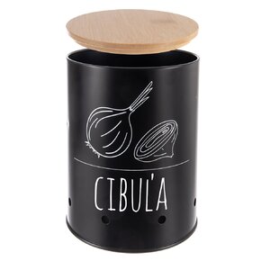 Dóza pr. 13 cm Cibuľa BLACK