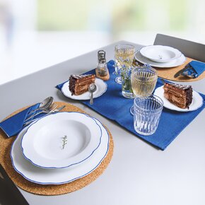 Dezertní talíř Blue line pr. 18 cm