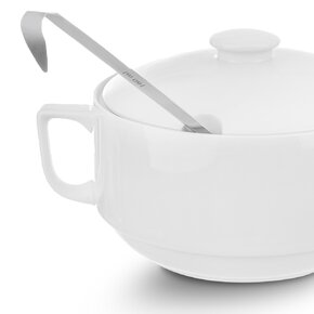 Polévková mísa MONA s poklicí pr. 21 cm