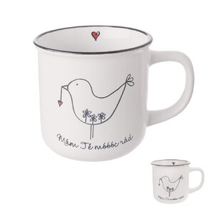 Hrnek Bird Mám tě rád/a 0,37 l