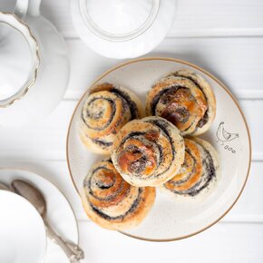 Dezertní talíř STATEK slepice pr. 19,5 cm