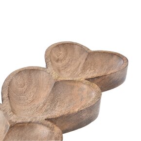 Servírovací miska dělená MANGO srdce