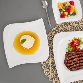 Dezertní talíř MONA Musica 21x21 cm