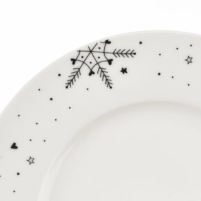 Dezertní talíř VLOČKA pr. 20 cm