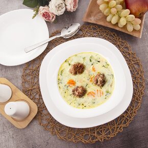 Hluboký talíř LUNA 21,5x21,5 cm