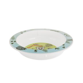 Hluboký dětský talíř safari pr. 16 cm