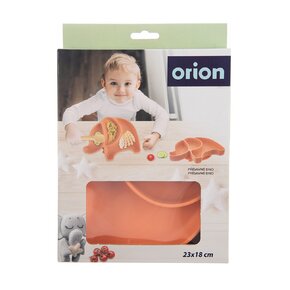 Dělený dětský talíř slon 23x18 cm